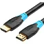 Кабель Vention HDMI High speed v2.0 with Ethernet 19M/19M - 1м (AACBF)