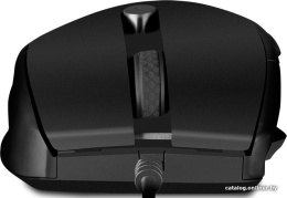 Мышь Sven RX-113 Black USB SV-018733 ноутбучная мышь для ПК, проводная USB, сенсор оптический 2000 dpi, 6 кнопок, колесо с нажатием, цвет черный