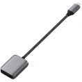 Адаптер Satechi USB-C to Audio PD Charger Adapter. Цвет: серый космос. (ST-UCAPDAM)