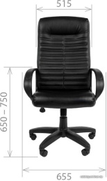 Компьютерное кресло CHAIRMAN 480 LT экопремиум черный 00-07000191