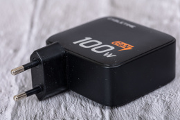 Сетевое зарядное устройство CABLETIME G100B (CT-GAN100-PB) GaN PD3.0 3C1A 100 Вт, черный
