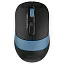 Мышь A4Tech Fstyler FB10C черный/синий оптическая 2000dpi беспров. BT/Radio USB 4but (FB10C ASH BLUE)