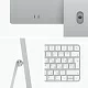 Моноблок Apple iMac A2438 24" 4.5K M1 8 core (3.2) 8Gb SSD256Gb 7 core GPU macOS WiFi BT 143W клавиатура мышь Cam серебристый 4480x2520