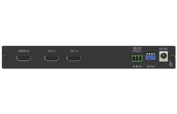 Усилитель-распределитель KRAMER VM-2H2 1:2 HDMI UHD; поддержка 4K60 4:4:4, HDMI 2.0 [10-804080190]