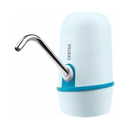 Электрическая помпа Centek 2.2л/мин 8Вт, 2 насоса, Li 1200 мАч, USB зарядка, LED CT-3002 Blue