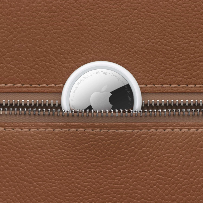 Метка Apple AirTag A2187 компл.: 1шт/ серебристый [mx532ll/a]