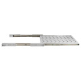 Полка выдвижная 19" ExeGate ECSS-F1000-G перфорированная, глубина 650мм, крепление 19" 1U, для напольных шкафов и стоек глубиной 800мм/1000мм, нагрузка до 40кг, цвет светло-серый RAL 7035 EX300305RUS