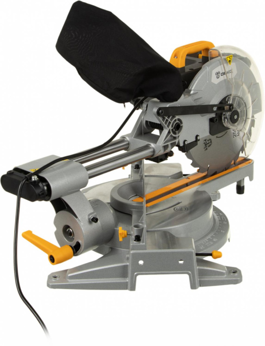 Торцовочная пила Deko DKMS2200-255 Laser 2200Вт 4500об/мин d 255мм