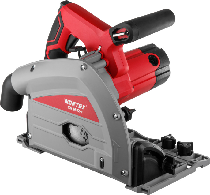 Циркулярная пила погружная WORTEX CS 1612-1 в кор. 1200 Вт, до 59 мм, 6000 об/мин 1329966