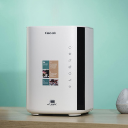 Увлажнитель воздуха ультразвуковой Timberk T-HU3.5-A14E-W, 3.5л, белый/черный