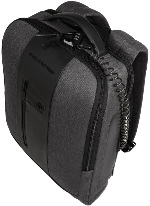 Рюкзак Piquadro Brief2 CA4818BR2/GRN серый нейлон