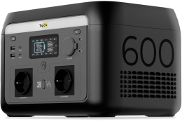 Электростанция портативная TopON Home TOP-H600 160000mAh 3A QC3.0/PD3.0 4xUSB черный/серый 103761