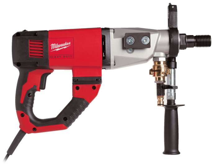 Дрель Milwaukee DD 3-152 4933428000 алмазного сверления, 1900Вт, 3 скорости, режимы: сверление, LED индикатор защиты двигателя от перегрева, предохранительная муфта