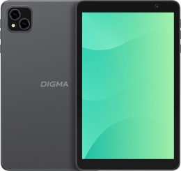 8" Планшет Digma G8 3/32 GB SC9863A 4G, 1280 x 800, Android 15 Go, темно-серый [da6b8p02]