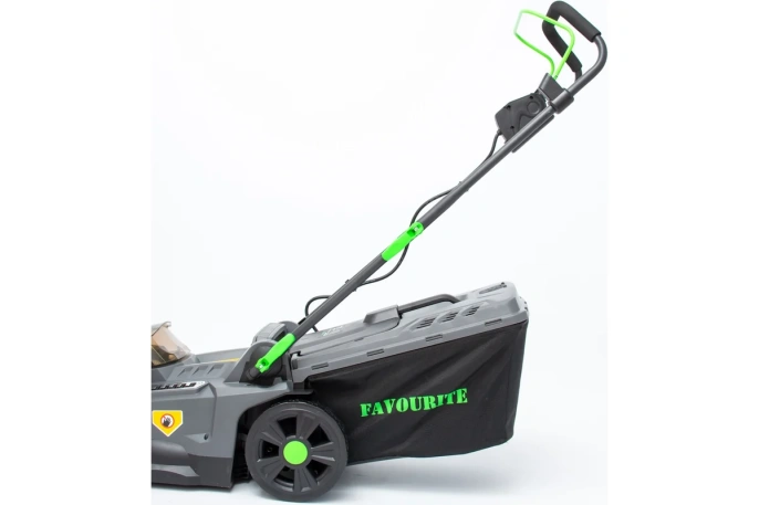 Газонокосилка аккумуляторная FAVOURITE OBS 21 WET PROF 21В+21В, 4Ач, бесщёт. 555021370