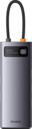 Док-станция Baseus WKWG070013 Metal Gleam Series 4-in-1 Multifunctional Type-C Gray; вход: Type-C; порт: USB3.0*4