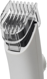 Машинка для стрижки Polaris PHC 2002RB белый насадок в компл:2шт