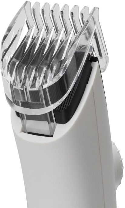Машинка для стрижки Polaris PHC 2002RB белый насадок в компл:2шт