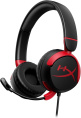 Гарнитура игровая HYPERX Cloud Mini,  для компьютера, накладные,  проводные, черный  / красный [7g8f4aa]