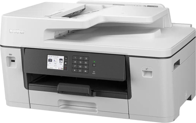 МФУ струйный Brother InkBenefit MFC-J3540DW MFCJ3540DW A3 Duplex Net WiFi белый
