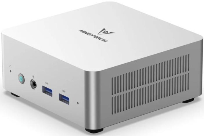 Мини ПК MINISFORUM UN1245/16GB+512GB i5-12450H 16GB+512GB, Intel Graphics, Win11 Pro