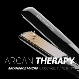 Выпрямитель Polaris PHSS 2595TAi Argan Therapy PRO 48Вт черный макс.темп.:230С покрытие:турмалиновое PHSS 2595TAI