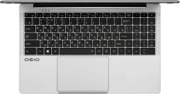 Ноутбук Osio FocusLine F150A-001 Ryzen 5 5560U 8Gb SSD256Gb AMD Radeon Graphics 15.6" IPS FHD (1920x1080) без ОС grey WiFi BT Cam 6000mAh
