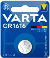Батарея Varta Electronics Lithium CR1616 1шт блистер