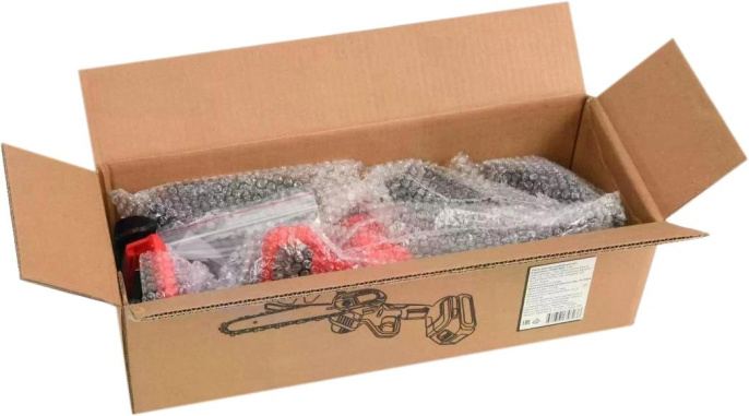 Цепная пила YIWU GVNCS05,  аккумуляторная,  18В,  2Ач,  с двумя аккумуляторами [100066569144]