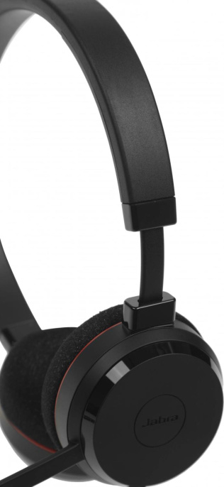 Гарнитура Jabra Evolve 20,  для компьютера, накладные,  проводные, черный [4999-823-169]