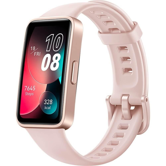 Фитнес-трекер Huawei Band 8 ASK-B19, 1.47", розовый/ розовый [55020anl]