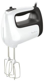 Миксер MOULINEX HM460110, ручной,  белый и черный [7211004400]