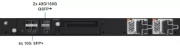 Модуль расширения M5000X-4XS2CQ для RG-S5760C-*, 4 x 1GE/10GE SFP+ порта, 2 x 40GE/100GE QSFP28 порта.