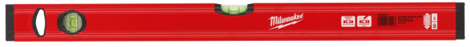 Уровень Milwaukee Slim 60см 4932464855 магнитный, погрешность 0.029° 0.0005 ˝/дюйм, 0.5 мм/м , 2 акриловые пузырьковые колбы, тип корпуса: коробчатый