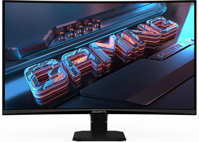 Монитор Gigabyte 27" GS27FC черный VA LED 16:9 HDMI полуматовая 3000:1 250cd 178гр/178гр 1920x1080 180Hz FreeSync Premium DP FHD 4.53кг