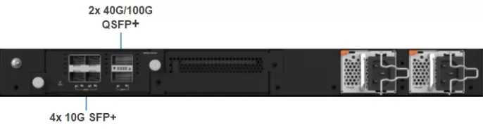 Модуль расширения M5000X-4XS2CQ для RG-S5760C-*, 4 x 1GE/10GE SFP+ порта, 2 x 40GE/100GE QSFP28 порта.