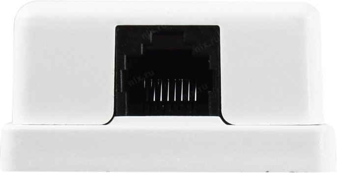 Розетка Lanmaster (TWT-SM1-45-WH) RJ45 1 кат.5E бел. (упак.:1шт)
