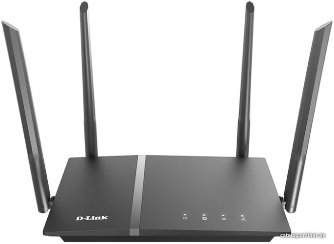 Роутер беспроводной D-Link DIR-1260/RU/R1A AC1200 10/100/1000BASE-TX/4G ready черный