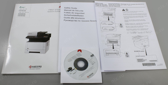 Лазерное МФУ Kyocera Ecosys M2135dn 1102S03NL0 (A4, 512Mb, LCD, 35стр/мин, USB2.0, сетевой, ADF, двуст.печать)