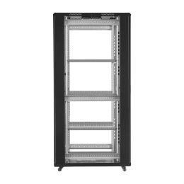 Шкаф телекоммуникационный 19" напольный 42U ExeGate EC-FS-42U.600.1000.V.V.BLACK 19”, 42U, (EX300279RUS)