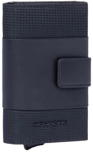 Чехол для кредитных карт Piquadro S137 PP5649S137R/N, металл, черный