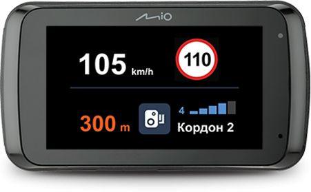 Видеорегистратор с радар-детектором MIO MiVue i85,  ГЛОНАСС