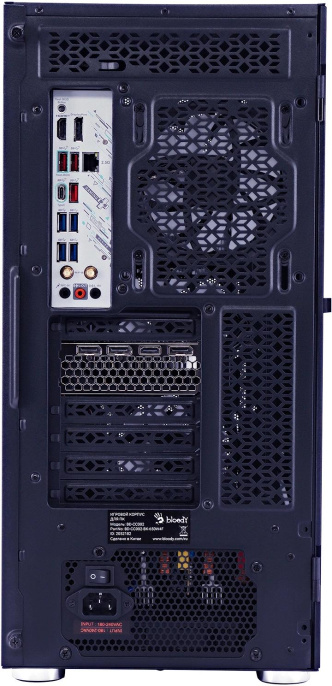 ПК Bloody BD-PC RB65C2 MT Ryzen 5 7500F 3.7 32Gb SSD1Tb RX 7700XT 12Gb Windows 11 Home 64 2.5xGbitEth WiFi BT 650W черный RUS 2111350
