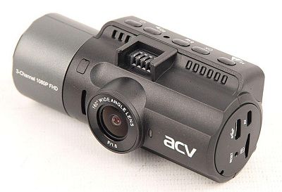 Видеорегистратор ACV GQ914 черный 5.1Mpix 1440x2560 1440p 160гр. GPS Hisilicon Hi3559V200