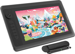 Графический планшет Parblo Coast 12pro Gen2 Черный перо S01/5080LPI/200 PPS/8192 уровней нажатия/раб.пов. 256.32х144.18/USB-C