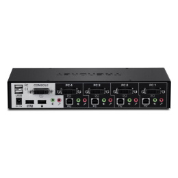 Переключатель консоли (KVM) TRENDnet 4-port DVI KVM Switch Kit RTL {6}