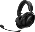 Гарнитура игровая HYPERX Cloud III S Wireless, для компьютера и игровых консолей, мониторные, беспроводные/Bluetooth/USB, черный [a59yzaa]