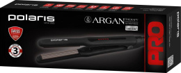 Щипцы Polaris PHSZ 1309TAi Argan Therapy PRO 38Вт черный макс.темп.:230С покрытие:турмалиновое PHSZ 1309TAI