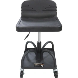 Стул рабочий WIEDERKRAFT для автослесаря, детейлинга с лотком для инструмента WDK-86018