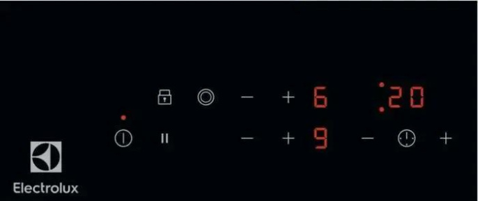 Домино ELECTROLUX/ Электрическая стеклокерамическая варочная поверхность, цвет: Черный, таймер для каждой зоны нагрева, без рамки LHR3233CK